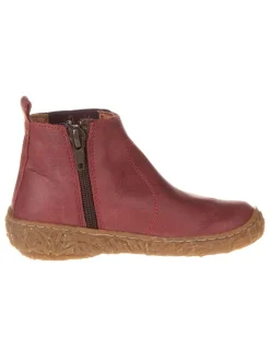 El Naturalista Stiefeletten·Chelsea Boots^Leder-Chelsea-Boots in Rot