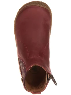 El Naturalista Stiefeletten·Chelsea Boots^Leder-Chelsea-Boots in Rot