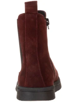 lamino Stiefeletten·Chelsea Boots^Leder-Chelsea-Boots in Rot