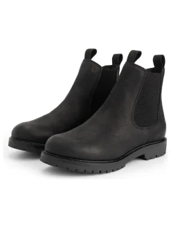 TRAVELIN' Stiefeletten^Leder-Chelsea-Boots in Schwarz