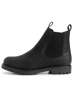 TRAVELIN' Stiefeletten^Leder-Chelsea-Boots in Schwarz