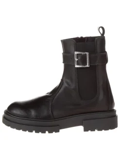 lamino Stiefeletten·Chelsea Boots^Leder-Chelsea-Boots in Schwarz