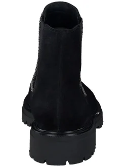 Paul Green Stiefeletten^Leder-Chelsea-Boots in Schwarz
