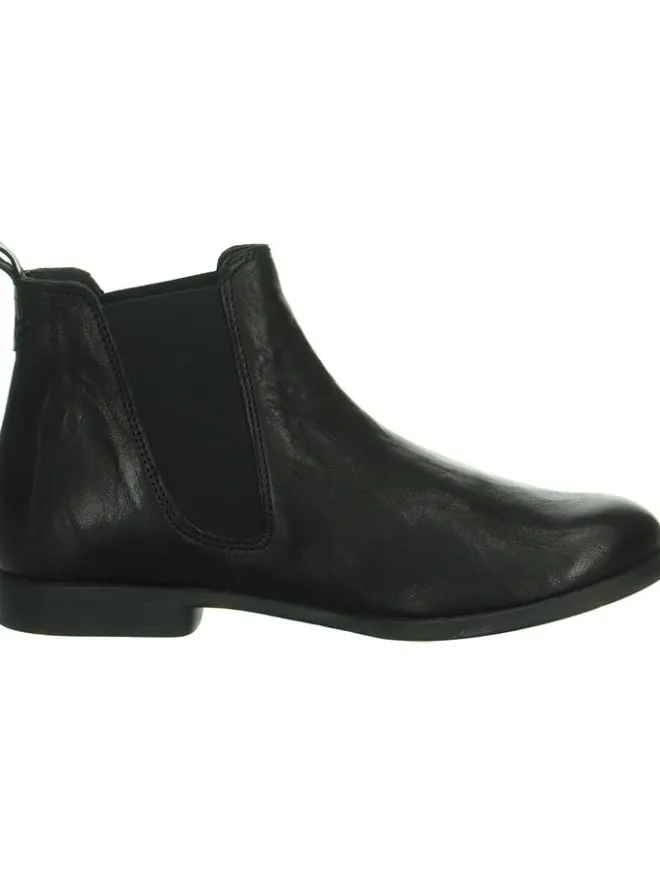 Leder-Chelsea-Boots in Schwarz>Think! Discount