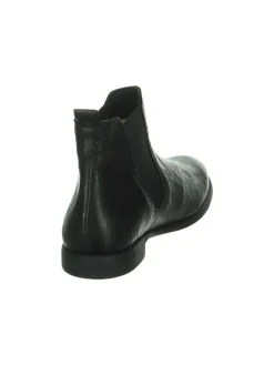 Leder-Chelsea-Boots in Schwarz><noscript><img width=