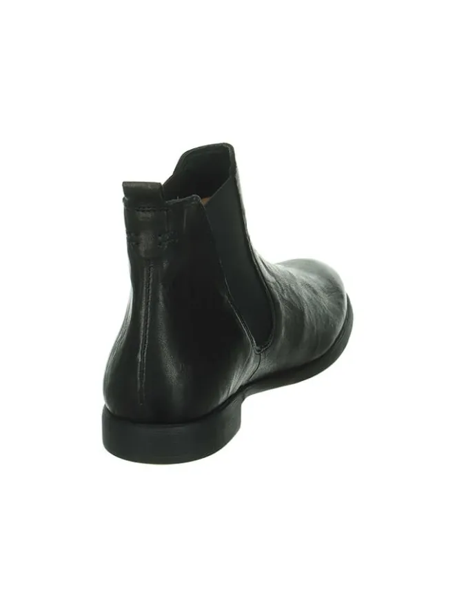 Leder-Chelsea-Boots in Schwarz>Think! Discount
