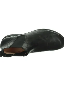 Leder-Chelsea-Boots in Schwarz><noscript><img width=