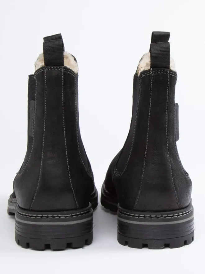 PAUL VESTERBRO Stiefel & Boots^Leder-Chelsea-Boots in Schwarz