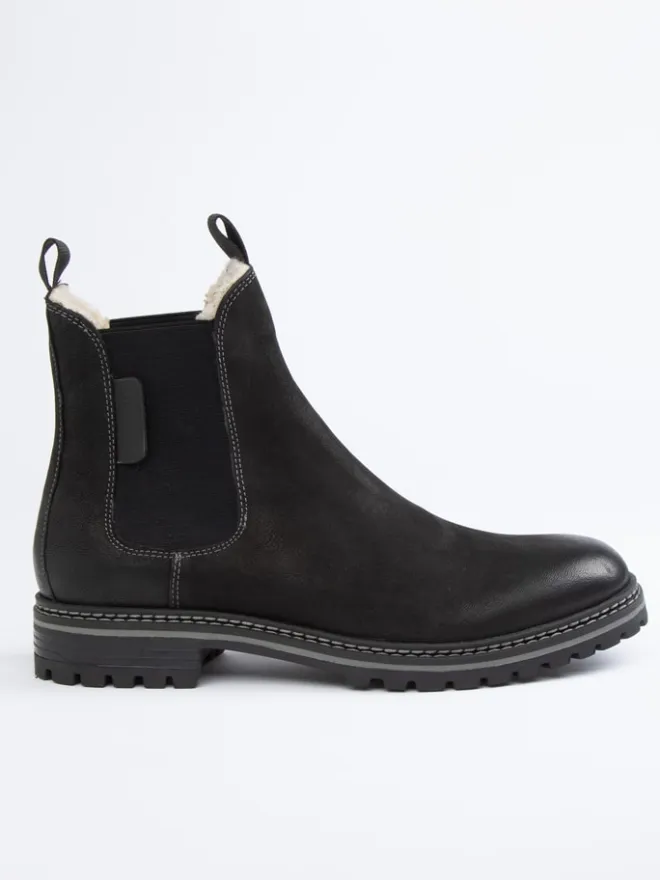 PAUL VESTERBRO Stiefel & Boots^Leder-Chelsea-Boots in Schwarz