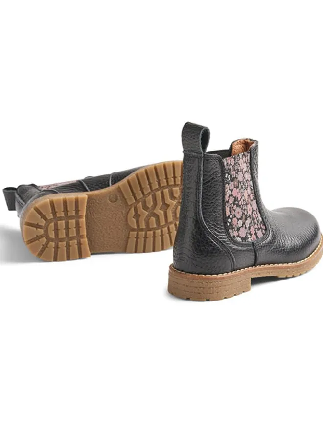 Wheat Stiefeletten·Chelsea Boots^Leder-Chelsea-Boots in Schwarz