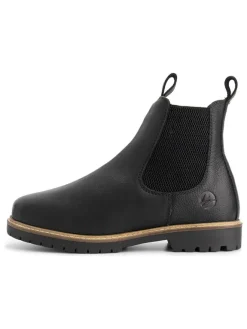 TRAVELIN' Stiefeletten^Leder-Chelsea-Boots in Schwarz