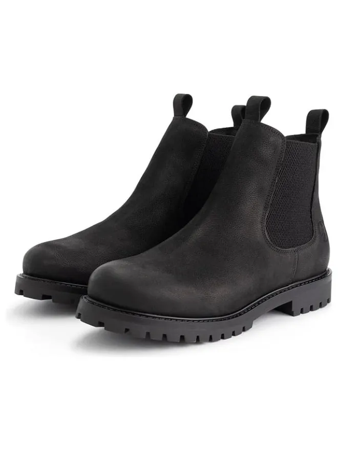 TRAVELIN' Stiefel & Boots^Leder-Chelsea-Boots in Schwarz