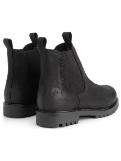TRAVELIN' Stiefel & Boots^Leder-Chelsea-Boots in Schwarz