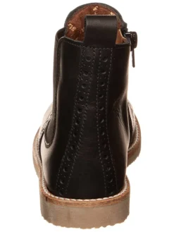 kmins Stiefeletten·Chelsea Boots^Leder-Chelsea-Boots in Schwarz