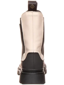 GANT Footwear Stiefeletten^Leder-Chelsea-Boots in Schwarz/ Beige