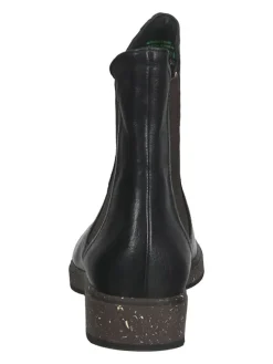 Leder-Chelsea-Boots in Schwarz><noscript><img width=