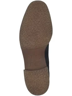 Paul Green Stiefeletten^Leder-Chelsea-Boots in Schwarz
