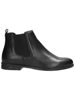Wojas Stiefeletten^Leder-Chelsea-Boots in Schwarz