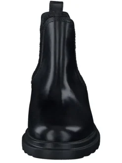 Paul Green Stiefeletten^Leder-Chelsea-Boots in Schwarz