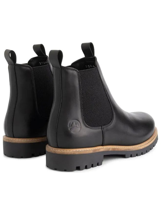 TRAVELIN' Stiefel & Boots^Leder-Chelsea-Boots in Schwarz