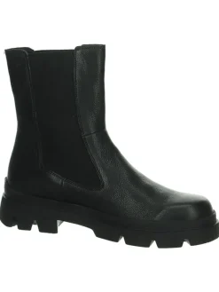 Think! Stiefeletten^Leder-Chelsea-Boots in Schwarz