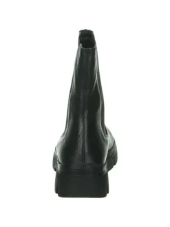 Think! Stiefeletten^Leder-Chelsea-Boots in Schwarz