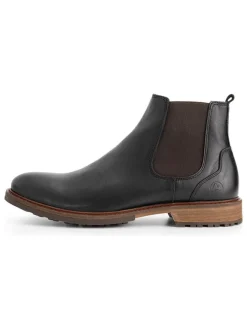 TRAVELIN' Stiefel & Boots^Leder-Chelsea-Boots in Schwarz