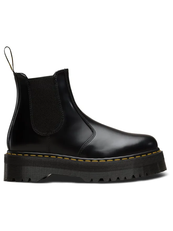 Leder-Chelsea-Boots in Schwarz>Dr. Martens New