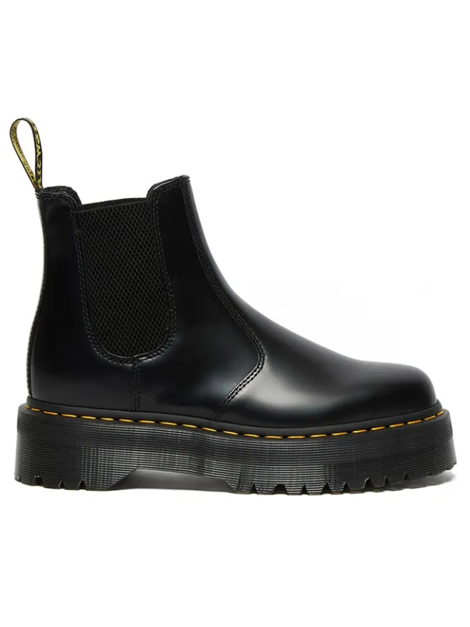 Leder-Chelsea-Boots in Schwarz>Dr. Martens New