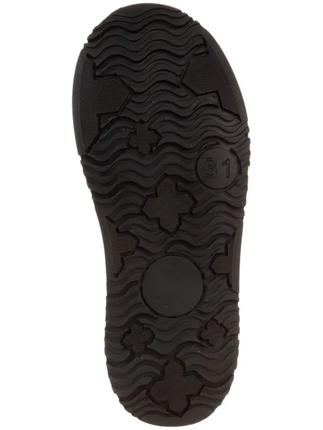 Leder-Chelsea-Boots in Schwarz>lamino Discount