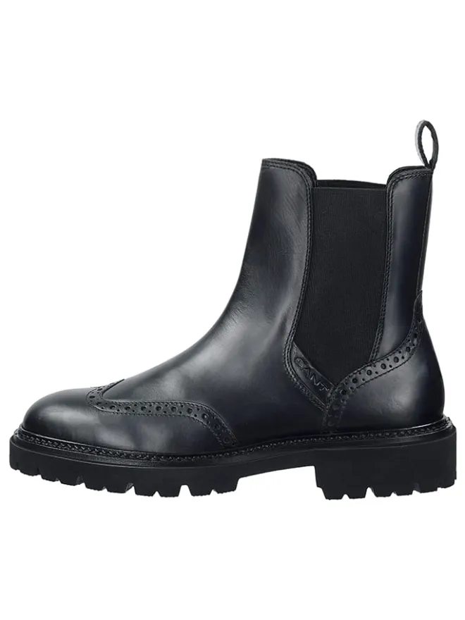 Leder-Chelsea-Boots "Ivyhill" in Schwarz>GANT Footwear New