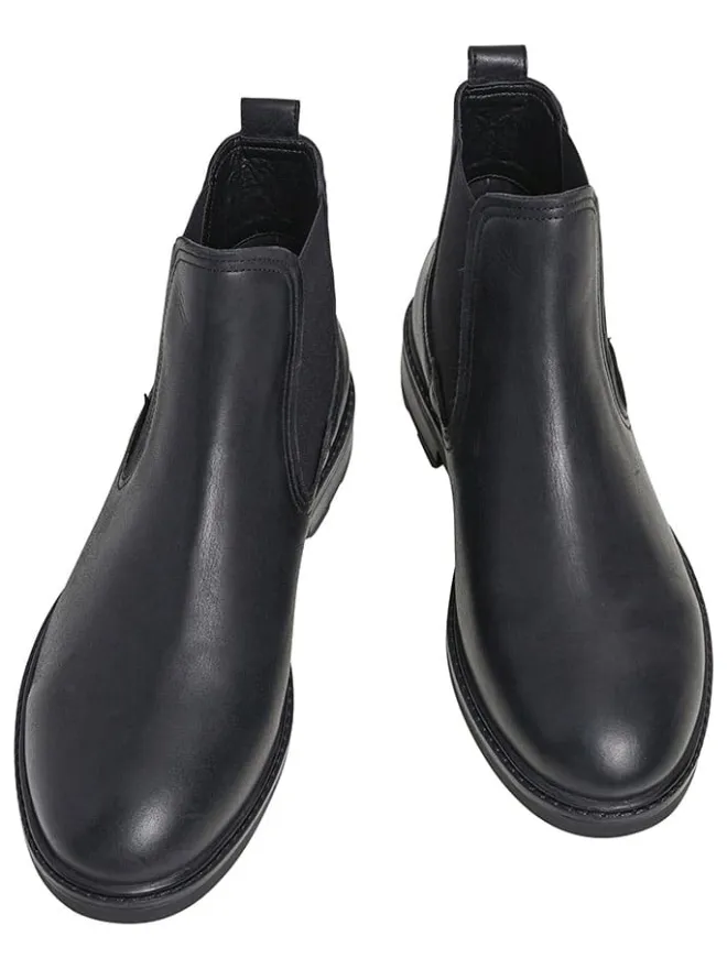 Leder-Chelsea-Boots "Leeds City" in Schwarz>Pepe Jeans FOOTWEAR Online