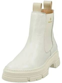 GANT Footwear Stiefeletten^Leder-Chelsea-Boots "Monthike" in Creme
