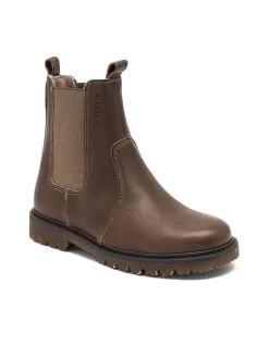 bisgaard Stiefeletten·Chelsea Boots^Leder-Chelsea-Boots "Neel" in Braun