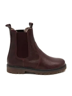 bisgaard Stiefeletten·Chelsea Boots^Leder-Chelsea-Boots "Neel" in Rot