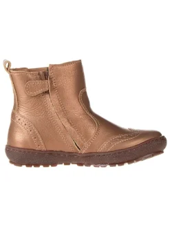 bisgaard Stiefeletten·Chelsea Boots^Leder-Chelsea-Boots "Norbert" in Gold