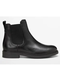 Marc O'Polo Shoes Stiefeletten^Leder-Chelsea-Boots "Paula" in Schwarz