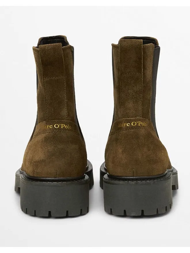 Leder-Chelsea-Boots "Phia" in Braun>Marc O'Polo Shoes Discount
