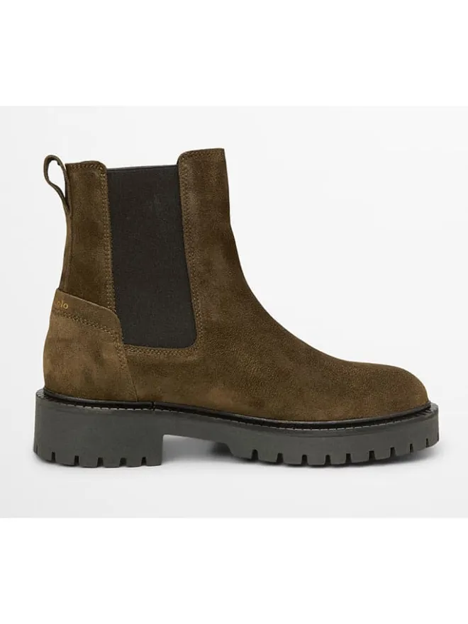 Leder-Chelsea-Boots "Phia" in Braun>Marc O'Polo Shoes Discount