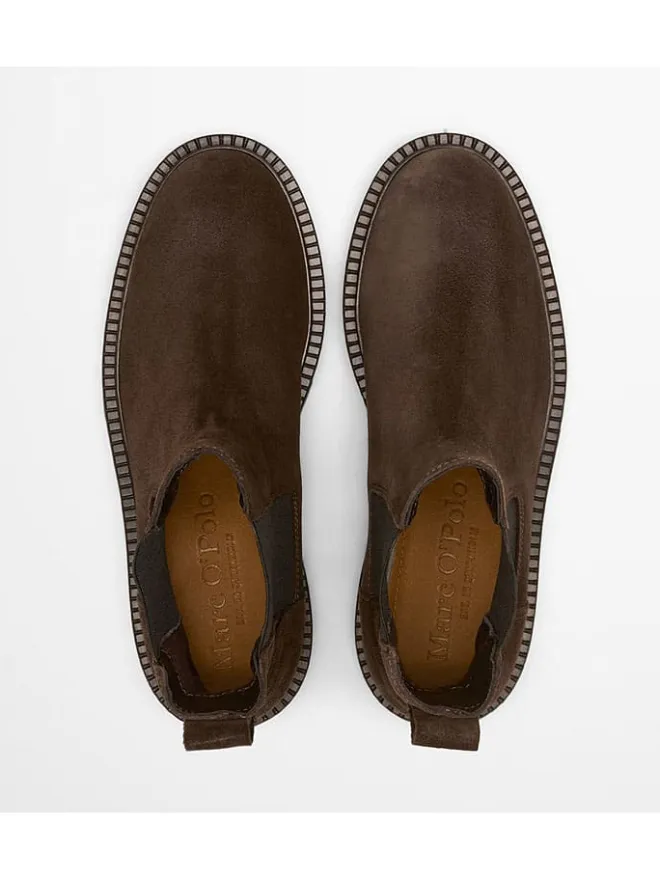 Leder-Chelsea-Boots "Phia" in Braun>Marc O'Polo Shoes Hot