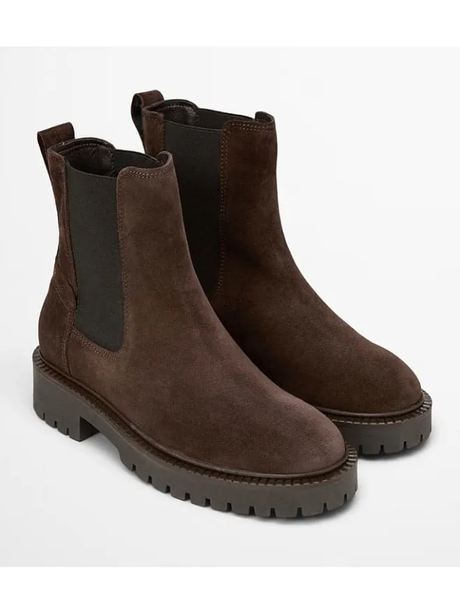 Leder-Chelsea-Boots "Phia" in Braun>Marc O'Polo Shoes Hot