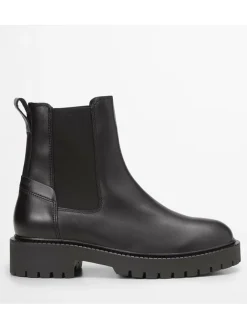 Leder-Chelsea-Boots "Phia" in Schwarz>Marc O'Polo Shoes Clearance
