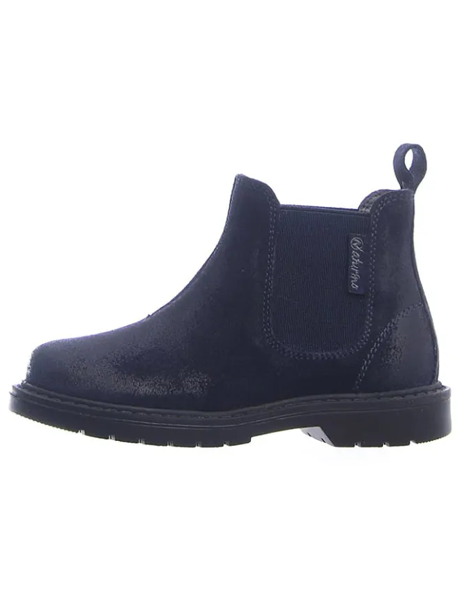 Leder-Chelsea-Boots "Piccadilly" in Dunkelblau>Naturino Clearance