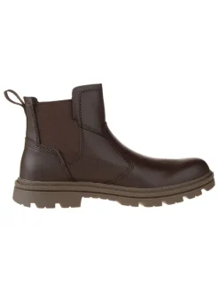 Leder-Chelsea-Boots "Practitioner" in Braun>CAT New