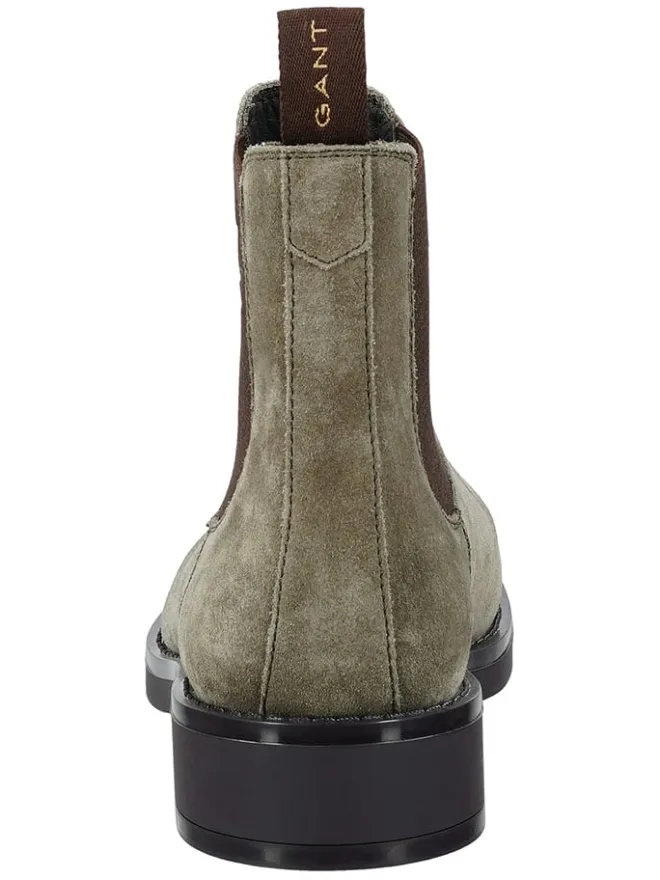 Leder-Chelsea-Boots "Prepdale" in Taupe>GANT Footwear New