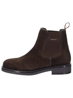 Leder-Chelsea-Boots "Prepdale" in Braun>GANT Footwear New