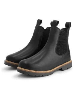 TRAVELIN' Stiefeletten^Leder-Chelsea-Boots "Ringsaker" in Schwarz