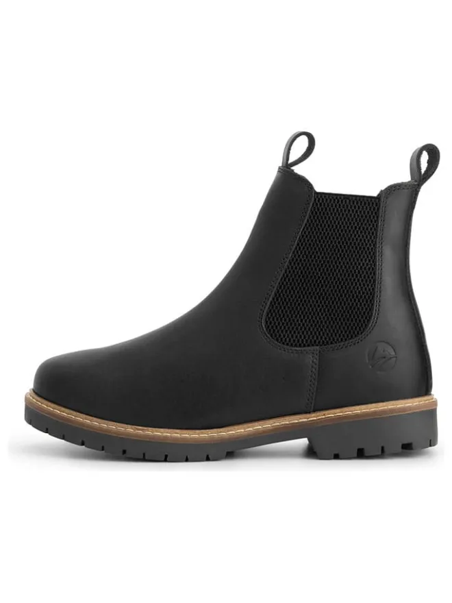 TRAVELIN' Stiefeletten^Leder-Chelsea-Boots "Ringsaker" in Schwarz