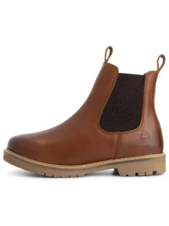 TRAVELIN' Stiefeletten^Leder-Chelsea-Boots "Ringsaker" in Hellbraun