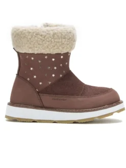 Leder-Chelsea-Boots "Risecuff" in Braun>Kamik Hot